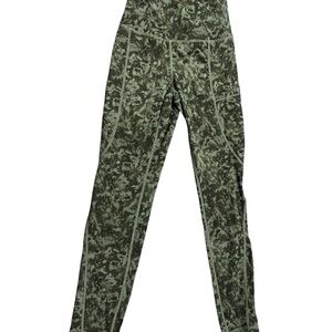 Green tie dye Salty Honey Leggings -women’s size XS